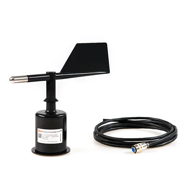 RIKA-anemómetro de paleta CE, RK110-02, salida analógica Digital, Sensor de dirección del viento, precio bajo