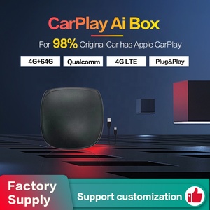 Android 10,0 sistema dual Reproductor multimedia Inalámbrico carplay ai caja android auto 4G + 64G coche universal USB macho y jugar - Product Image 2