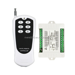 Intelligente Fernbedienung 315/433MHz Drahtloser HF-Schalter Sender Drahtloser Relais-Fernbedienung schalter - Product Image 1