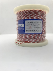 AFS-200 yüksek sıcaklık paslanmaz çelik tel FEP gümüş kaplama bükümlü çift ısıya dayanıklı kablo - Product Image 3