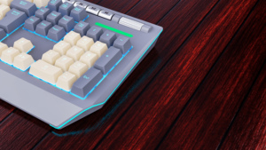 厂家批发RGB背光键盘12种照明模式104键游戏键盘USB有线键盘 - Product Image 3