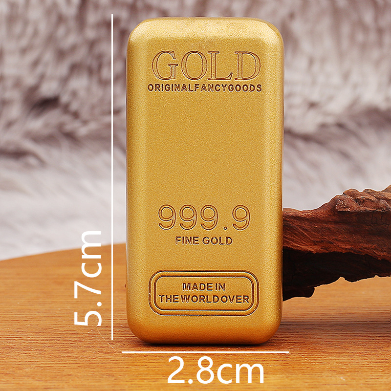 colorful Medium Size - Gold Bar Ruler (Alloy)