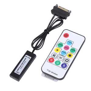 DC5V ARGB 5050 LED-Streifen RGB für PC Luces LED Farbwechsel Kupfer 80 WS2812B Lichterketten Fernbedienung Tira De Luces LED - Product Image 3