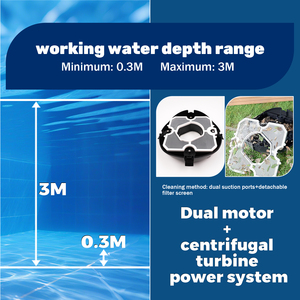 Miễn Phí Vận Chuyển <span class=keywords><strong>Robot</strong></span> Hút Bụi Hồ Bơi Không Dây <span class=keywords><strong>Robot</strong></span> Làm Sạch Cho Sàn Bằng Hồ Bơi Máy Thông Minh Thiết Bị Tự Động - Product Image 4