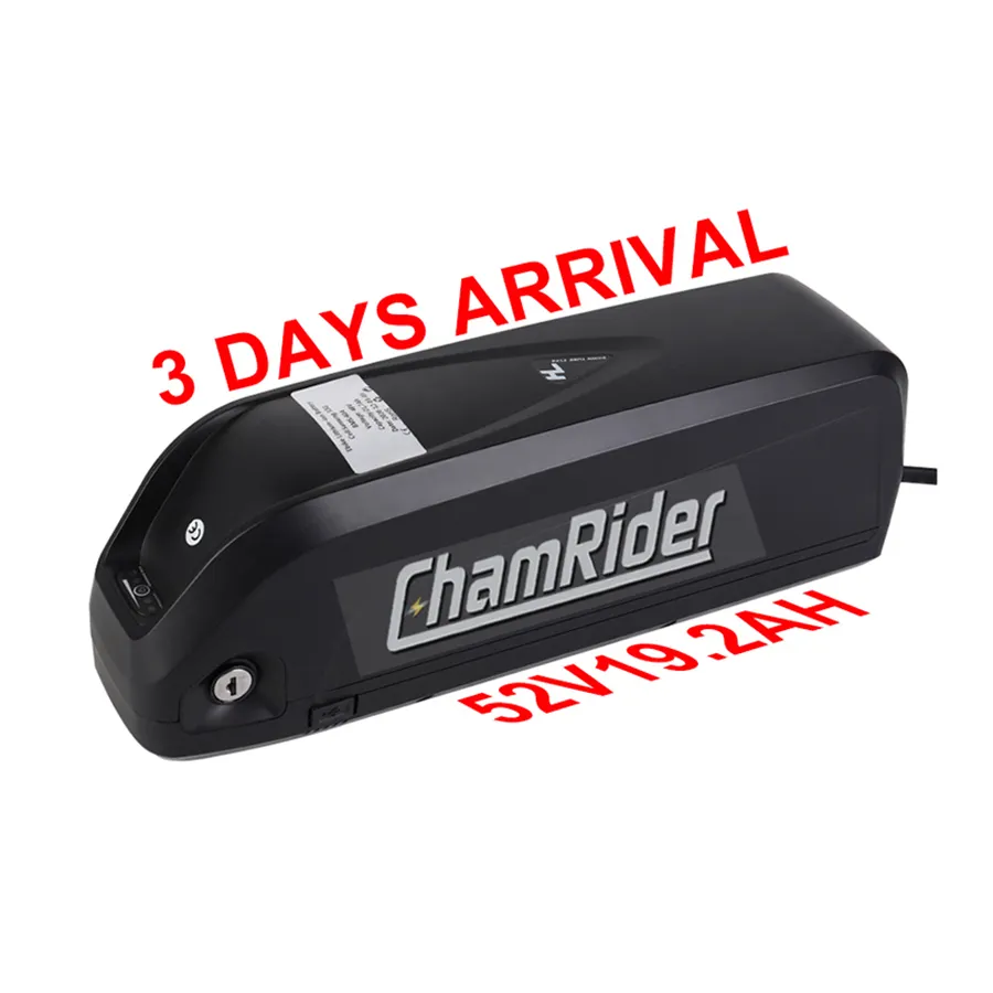 แบตเตอรี่ Chamrider Ebike 18650 36V 48V 52V 10ah 19.2ah 14S6P,แบตเตอรี่ลิเธียม E-Bike Lifepo4สำหรับจักรยานไฟฟ้า