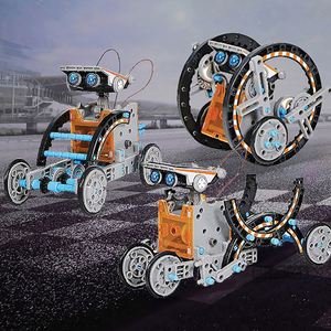 ソーラーロボットキット子供向けハイテク科学玩具12in1開発教育キット - Product Image 2