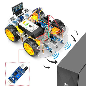 Smart Electronics IR-Infrarot-Hindernis vermeidung sensor modul Smart Car Robot 3-Draht Reflective Photo electric Neu