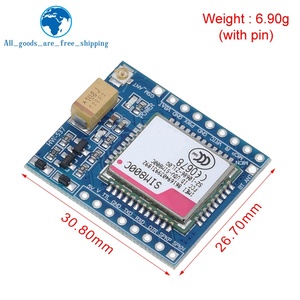 TZT SIM800C GSM GPRS modülü 5V/3.3V TTL geliştirme kurulu mavi diş ve Arduino için Arduino için Arduino için STM32 C51