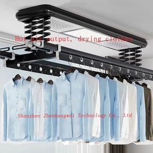 ZBW özel ptc havalı ısıtıcı için giysi kurutucu, kurutma raf kuru giysi ısıtıcı, balkon otomatik giysi hattı elektrikli kurutma raf - Product Image 6