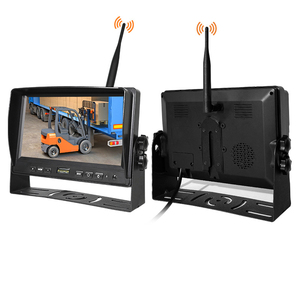 Cámara de montacargas de marcha atrás HD magnética inalámbrica Digital de 7 pulgadas, Monitor de 2,4 GHZ, Radar, Kit Led, sistema de Sensor de estacionamiento - Product Image 2