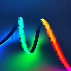 Fcob SPI RGBW IC แถบไฟ LED 784LEDs/M WS2814สีในฝัน10mm DC 24V พิกเซลยืดหยุ่น RGBW