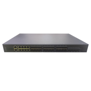 以太网交换机24端口RJ45金属外壳千兆网络交换机，带8个组合端口 - Product Image 4