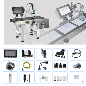 Faith Automatic Coding Machine Online Date Inkjet Printer bar Code Printer for Metal Plastic Bottle Batch Coding Machine - Product Image 6