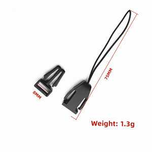 Specialist ID Detachable <strong>Loop</strong> <strong>String</strong> Connector Adapter <strong>Buckle</strong> for USB Flash Drive Cell Phone Small Camera Lanyard Webbing Strap - Product Image 2