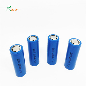 太阳能系统可充电22650电池大容量CE ROHS 3.2v 2000毫安时锂电池 - Product Image 2