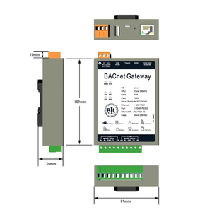 BTL Certified <strong>Modbus</strong> <strong>RTU</strong> to BACnet IP Gateway for IoT Applications Directly from Manufacturer - Product Image 5