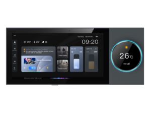 Popolare sistema di casa intelligente Tuya zigbee 250V pannello di controllo centrale luce interruttore Dimmer controllo automazione Touch Screen interruttore a parete - Product Image 4