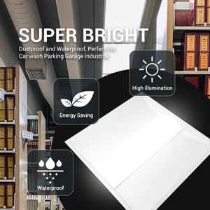 プロフェッショナルファクトリーLEDパネルOEM & ODM227ボルト1x4 Troffer照明器具の取り付けCCT変更可能0-10V調光可能 - Product Image 6