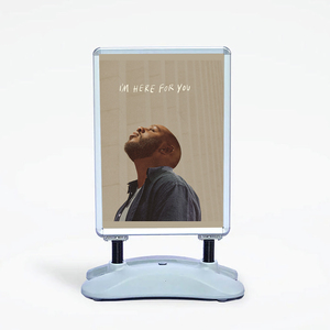 水基铝路面标志海报户外高品质菜单展示架框架广告板 - Product Image 3