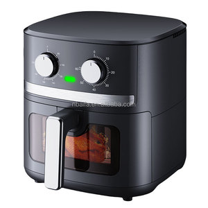 Aifa ventana de vidrio 4L 4,5 litros Capacidad Horno eléctrico Freidora de aire de estilo moderno con control digital Diseño de plástico cuadrado - Product Image 6