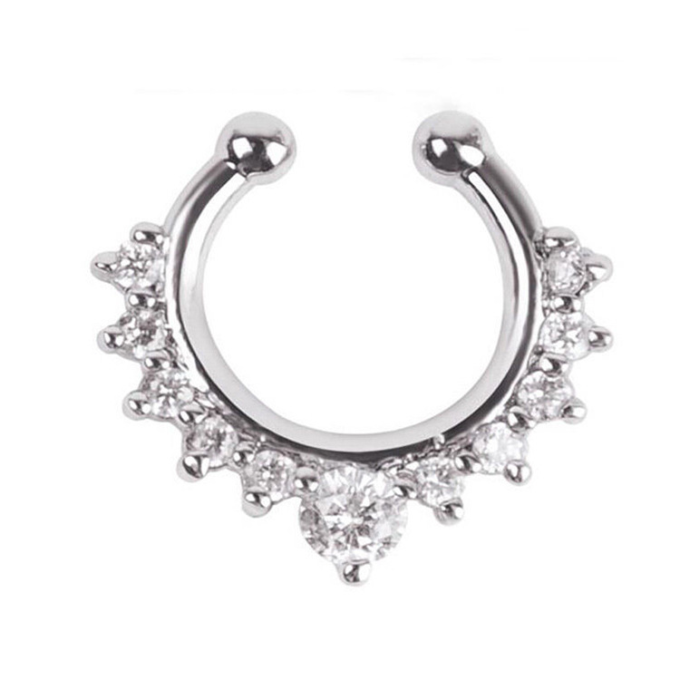 diamant blanc argenté