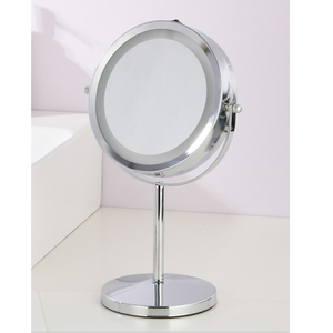 <strong>Cosmetic</strong> <strong>Mirror</strong> with LED Lighting 17.78 Cm/7 Inch 1X/<strong>10X</strong> Magnification Make up Standing <strong>Mirror</strong> Double Sided Makeup <strong>Mirror</strong> - Product Image 2
