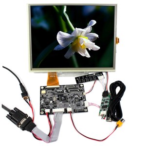 Pantalla monocromática Lcd con placa de controlador Vga Av A104Sn03 V1 10,4 ''800X600 Módulo de pantalla táctil Lcd Tft con kit táctil resistivo - Product Image 1