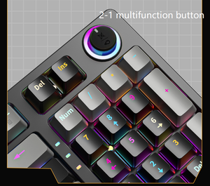 Rgb Retro <strong>Macro</strong> Switches Switch Tablet rainbow Backlit for Win Ios Gaming Switches Pc Gamers Transparent Mechanical <strong>Keyboard</strong> - Product Image 3
