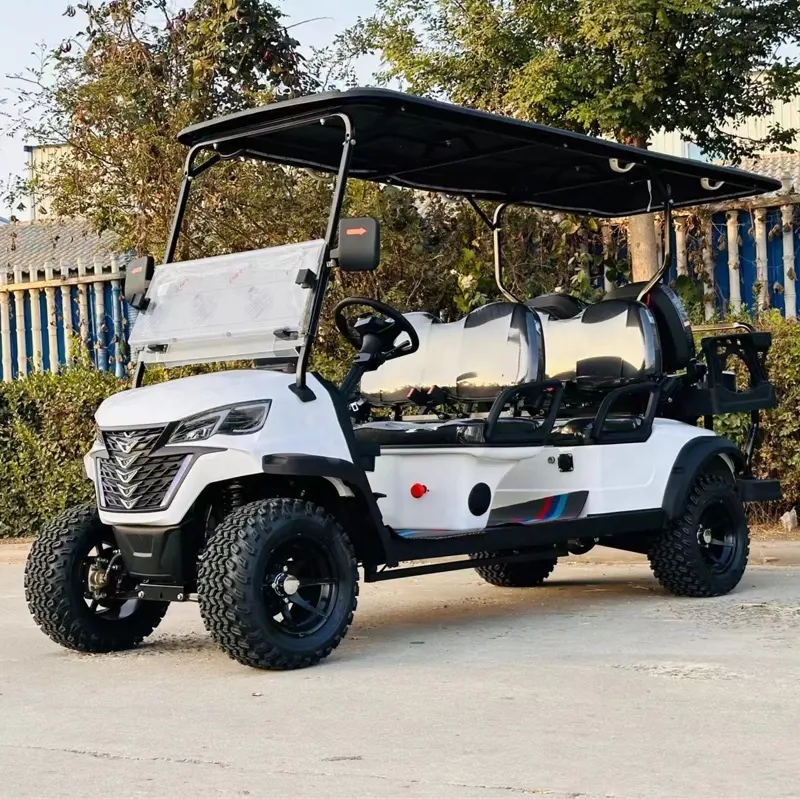 Импорт Ezgo 6 2 4-колесная электрическая тележка для гольфа электрическая 2-местная уличная легальная продажа Филиппины из Китая