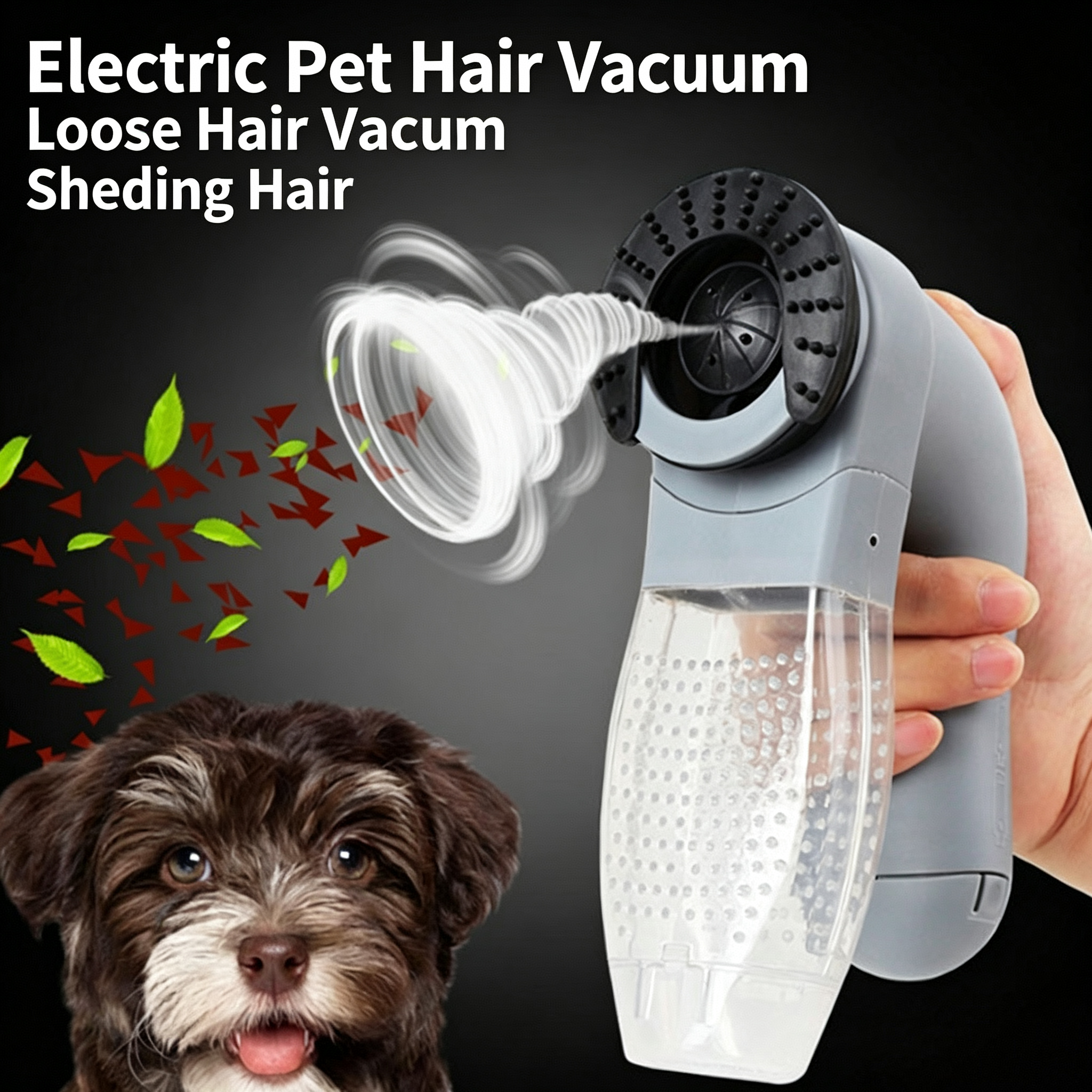 Gray Pet Hair Vacuum Cleaner