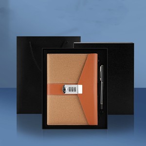 ロック付きカスタムA5日記デジタルパスワードPUレザージャーナルコードノートブック - Product Image 6