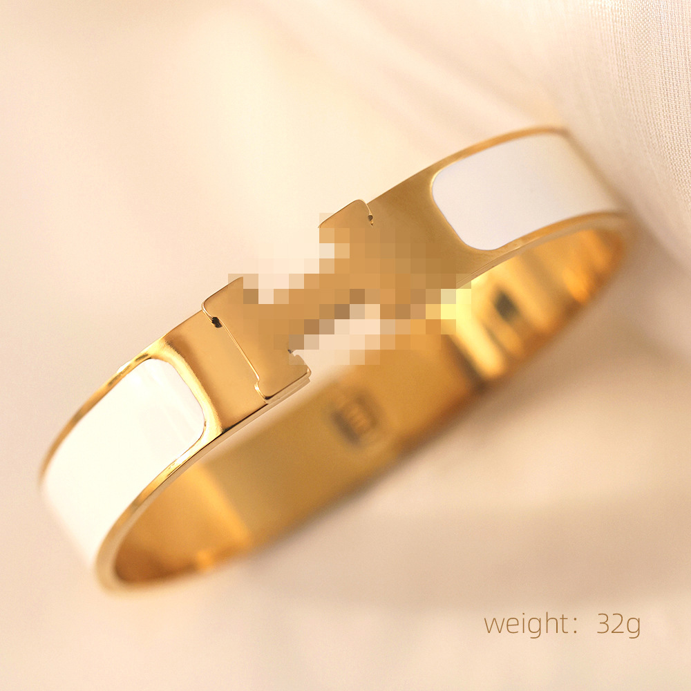 12mm gosy wide edition white 18k gold