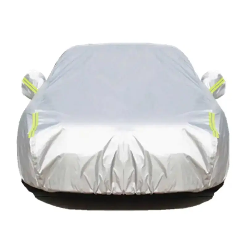 Hoge Kwaliteit Aangepaste Peva Full Car Cover Waterdichte Outdoor Universele Auto Cover Met Spiegel