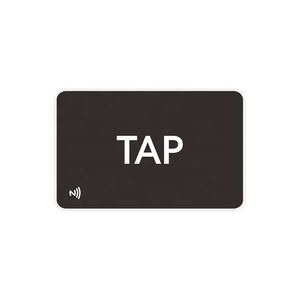 NFC PVC Social Media Card Wood Metal Business Card Tag With QR <strong>Code</strong> for Access Control System - Product Image 6