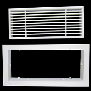 Factory Direct 4-Wege-Vierkant-Aluminium-Luftgitter-Abluftdeckendiffusor HLK-Lüftungs system für Keller lager werkstatt