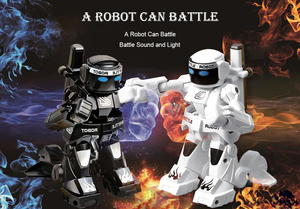 2.4G somatosensoriyel uzaktan kumanda boks robotu iki oyuncu akıllı robot oyuncak robotlara karşı rekabetçi mücadele - Product Image 6