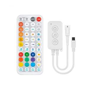 Tuya Smart WiFi 44 клавиши SPI Pixel Led контроллер 12 В 24 В IC UCS1903 WS2811 Светодиодный контроллер Диммер - Product Image 1