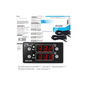 Mehrstufiger Pumpkühler-Temperaturregler mit 3 Relais Ausgang Kühlung und Heizung EW-310 Digitalthermostat - Product Image 5