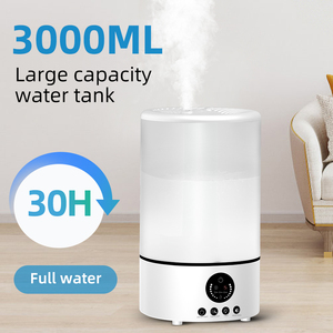 Portable Air Humididfier 3L Large Capacity Smart Ultrasonic Humidifier with Small Mist Humidifiers for Home Office School Use - Product Image 3
