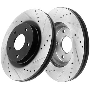 จานเบรก54125 PRT567 5F9Z-2C026-BA ชิ้นส่วนอะไหล่สำหรับ Ford Lincoln - Product Image 1