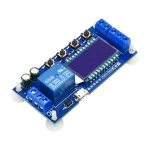 Micro USB Digital <strong>LCD</strong> <strong>Display</strong> Time Delay Relay Module DC 6-30V <strong>Control</strong> Multifunction <strong>Timer</strong> Switch Trigger Cycle XY-LJ02 - Product Image 4