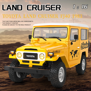 HG No.HG4-50 Land Cruiser Smoke <strong>Function</strong> 1/16 Scale Off-road Vehicle 2.4Ghz Remote Control <strong>RC</strong> <strong>Car</strong> with Light Sound - Product Image 2