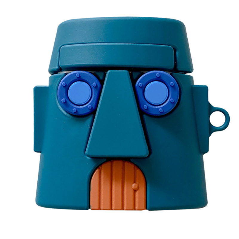 robot bleu pour airpods/airpods pro/airpods3