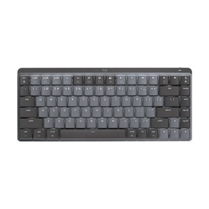 Mini interruptores silenciosos táctiles iluminados mecánicos Logitech MX, interruptor inalámbrico de oficina con Bluetooth retroiluminado, Teclado mecánico