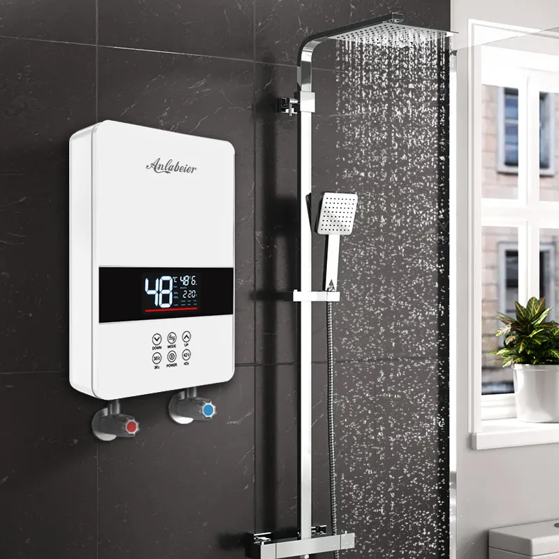 Mehrpunkt-badezimmer versorgung endlose warmwasserbereiter schnelle wärme konstante temperatur elektrische warmwasserbereiter