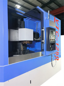 Máquina herramienta de torno vertical CNC VTC1200 de alta precisión con sistema de control GSK Fanuc, Centro de torneado vertical - Product Image 3