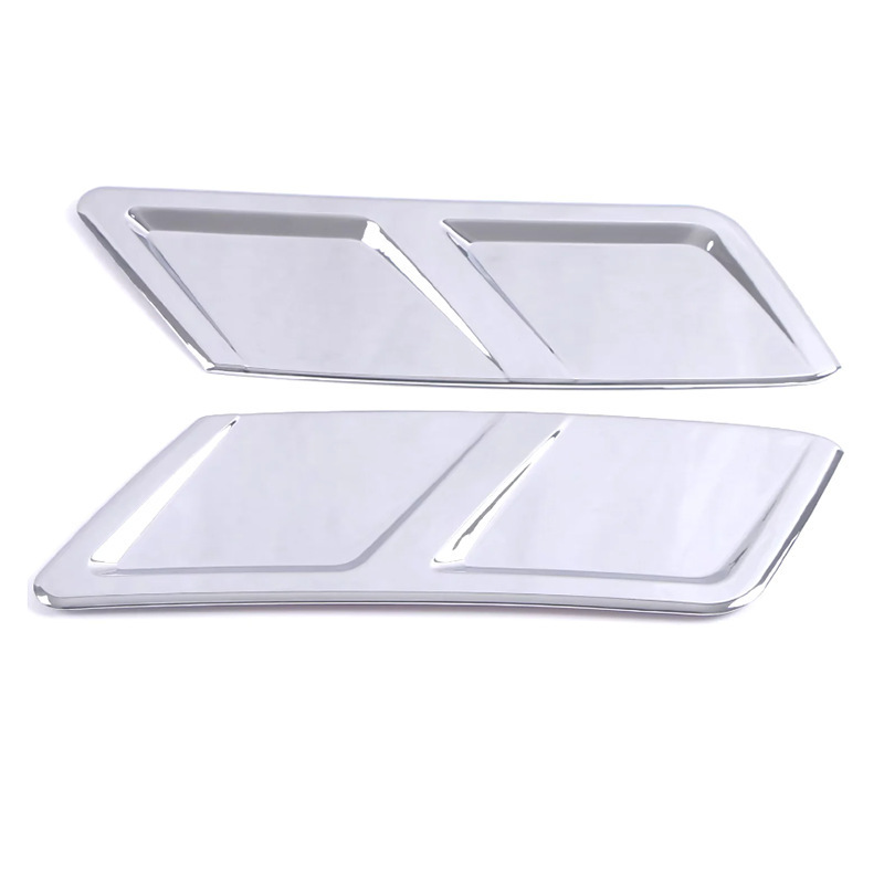 Rear wheel arch trim frame - electroplated bright - plastic