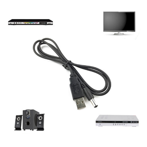 Customize USB DC Power Cable USB to DC 5.5 *2.1 <strong>Charging</strong> for Table <strong>Lamp</strong> Fan Router Charger Cable - Product Image 3