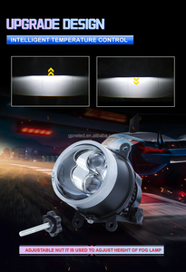 Factory Custom F9+<strong>2</strong> Bi-projector Dual Lens 3.0inch Car Projector Laser Fog Light Fog Headlight Bulb 6500lm - Product Image 6