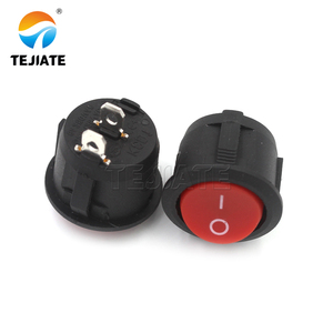20mm 2-pin 2-position Push Button <strong>Switch</strong> on off on Round Rocker <strong>Switch</strong> Two Sides 3a Waterproof Rocker <strong>Switch</strong> - Product Image 3